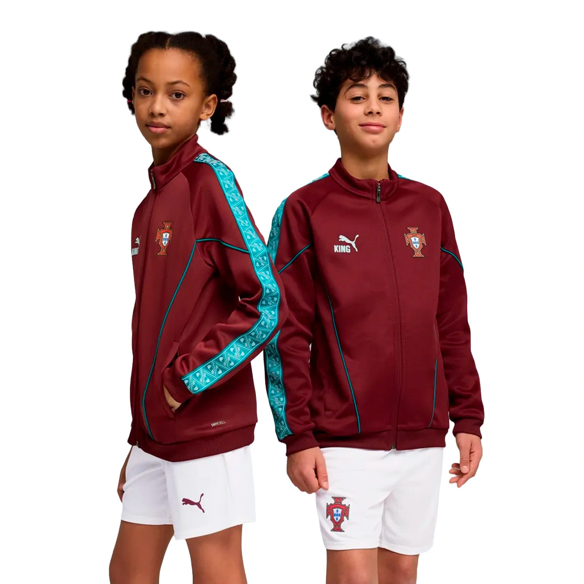 Casaco Puma Portugal Pre-Match Mundial 2026 Criança