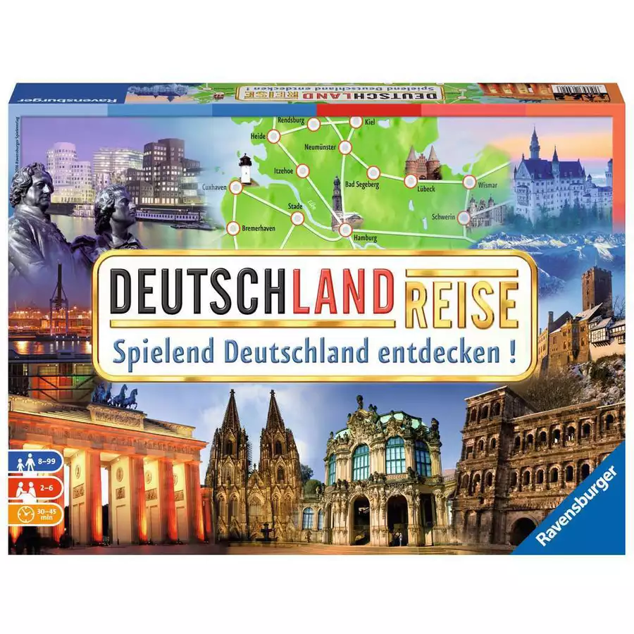 Ravensburger Deutschlandreise bunt
