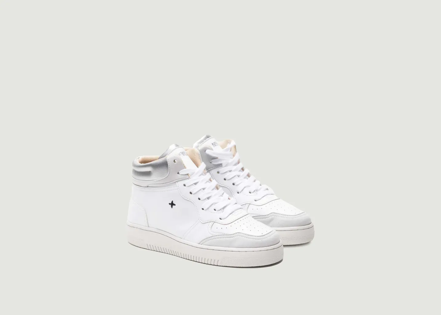 Sneakers Hautes NL11 MID White/Silver Newlab
