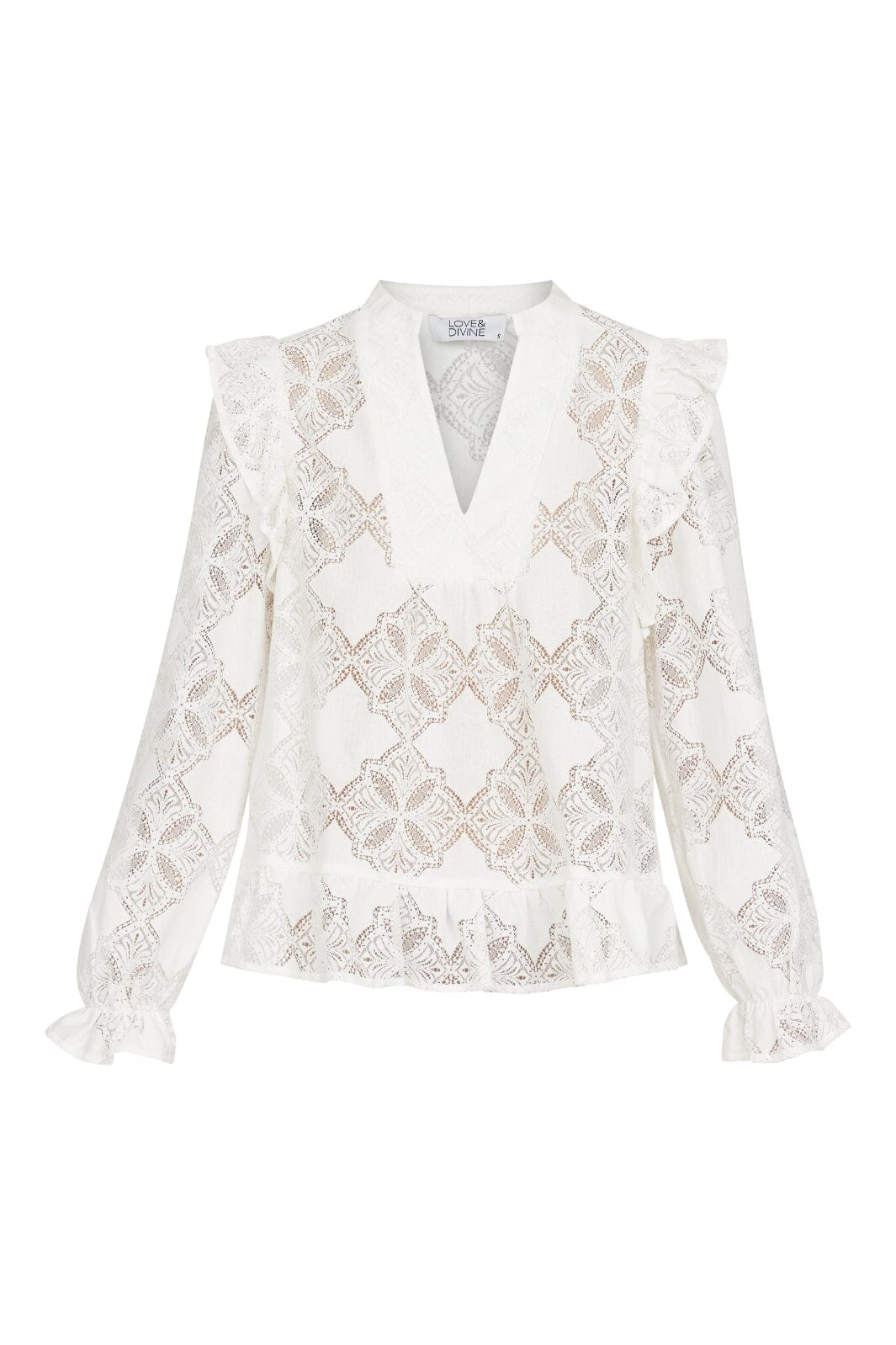 Love & Divine Love1234 18079 15 cream lace