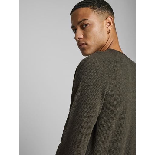 Jack&Jones Hill Striktrøje, Olive Night, M