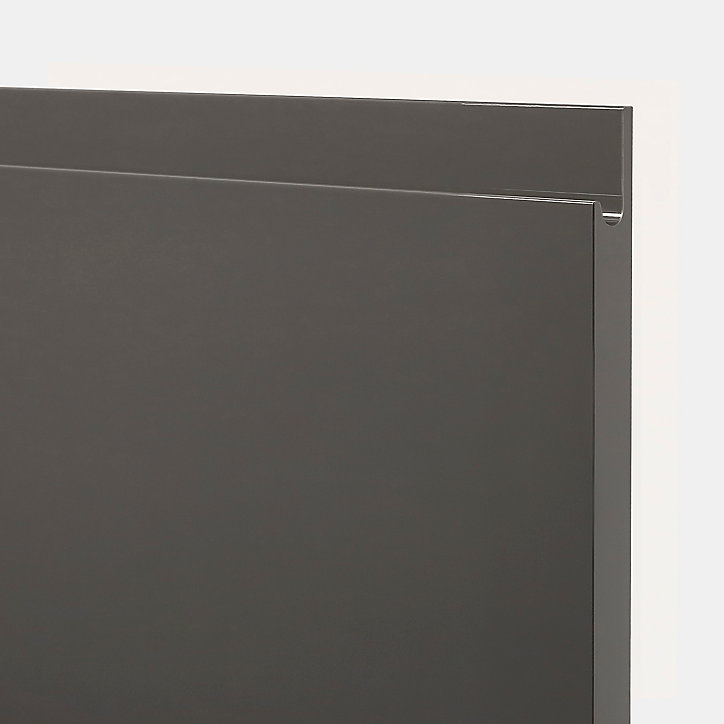 Façade de cuisine hotte / casserolier Garcinia gris anthracite l. 60 cm GoodHome