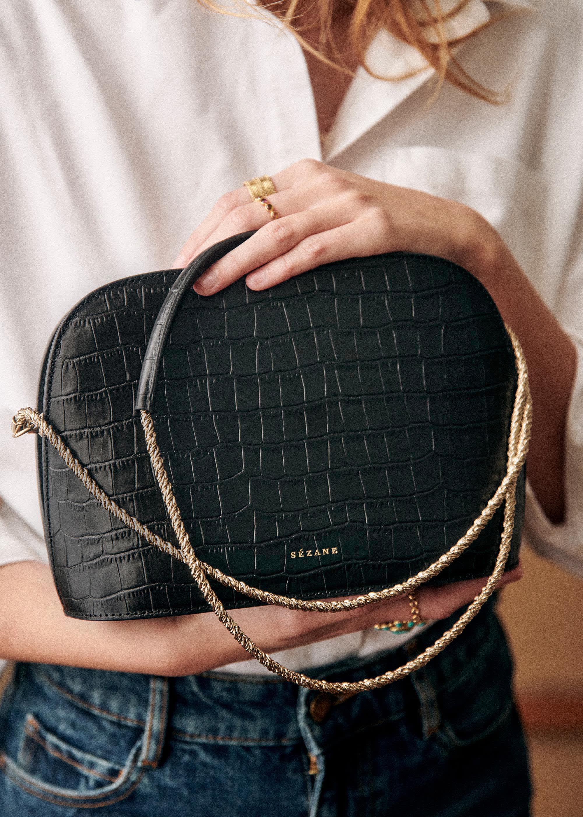 Sac Victor Croco - Noir Croco - SACS/NEW SACS Nos Sacs Iconiques 5906363
