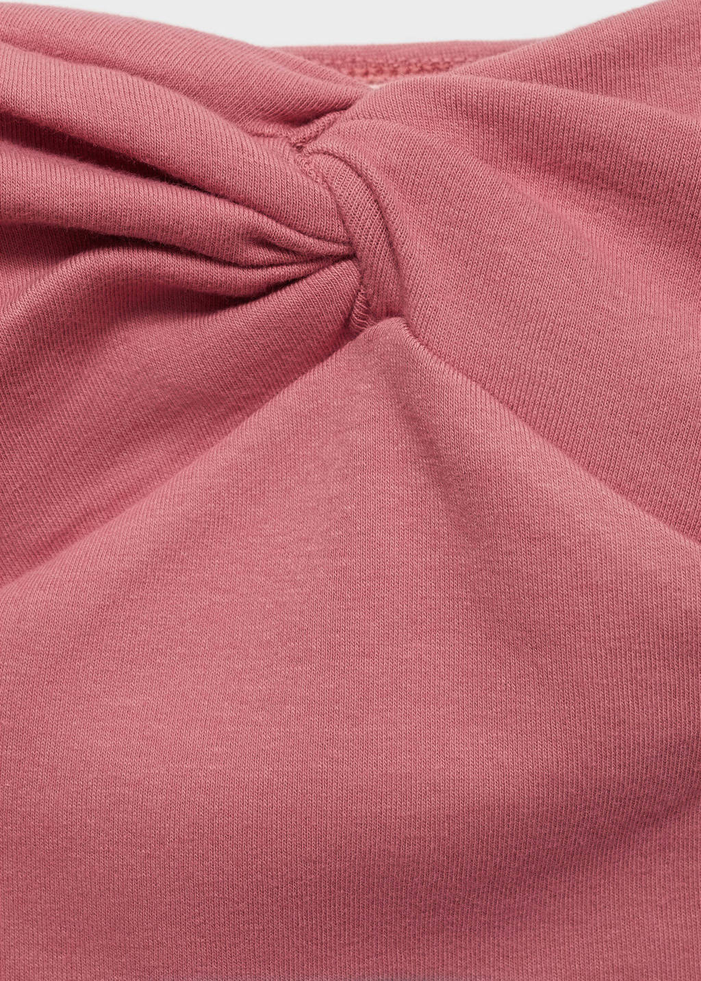 MANGO TEEN strapless top roze