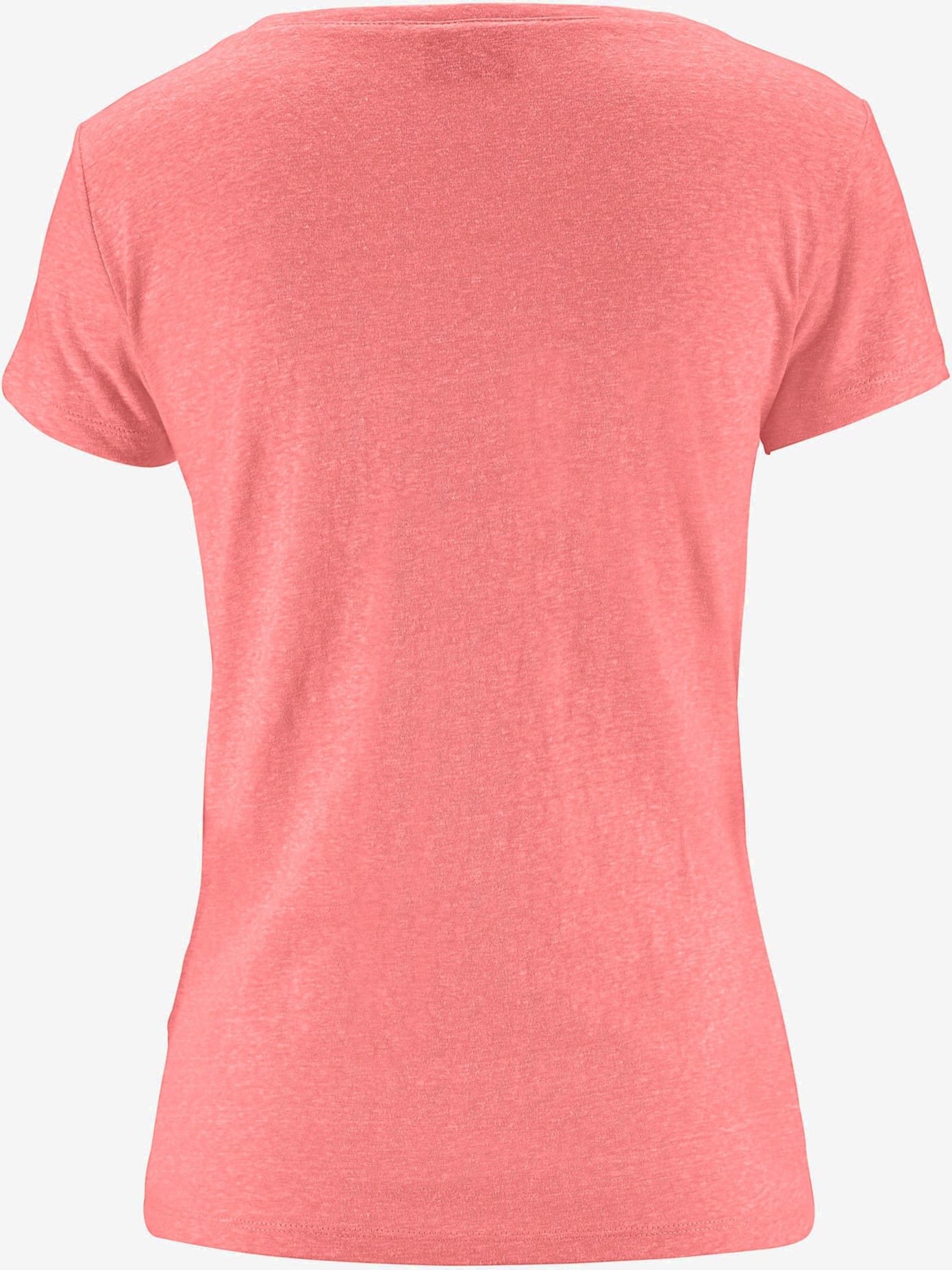 T-shirt de plage imprimé devant sur le côté pour un look vintage tendance