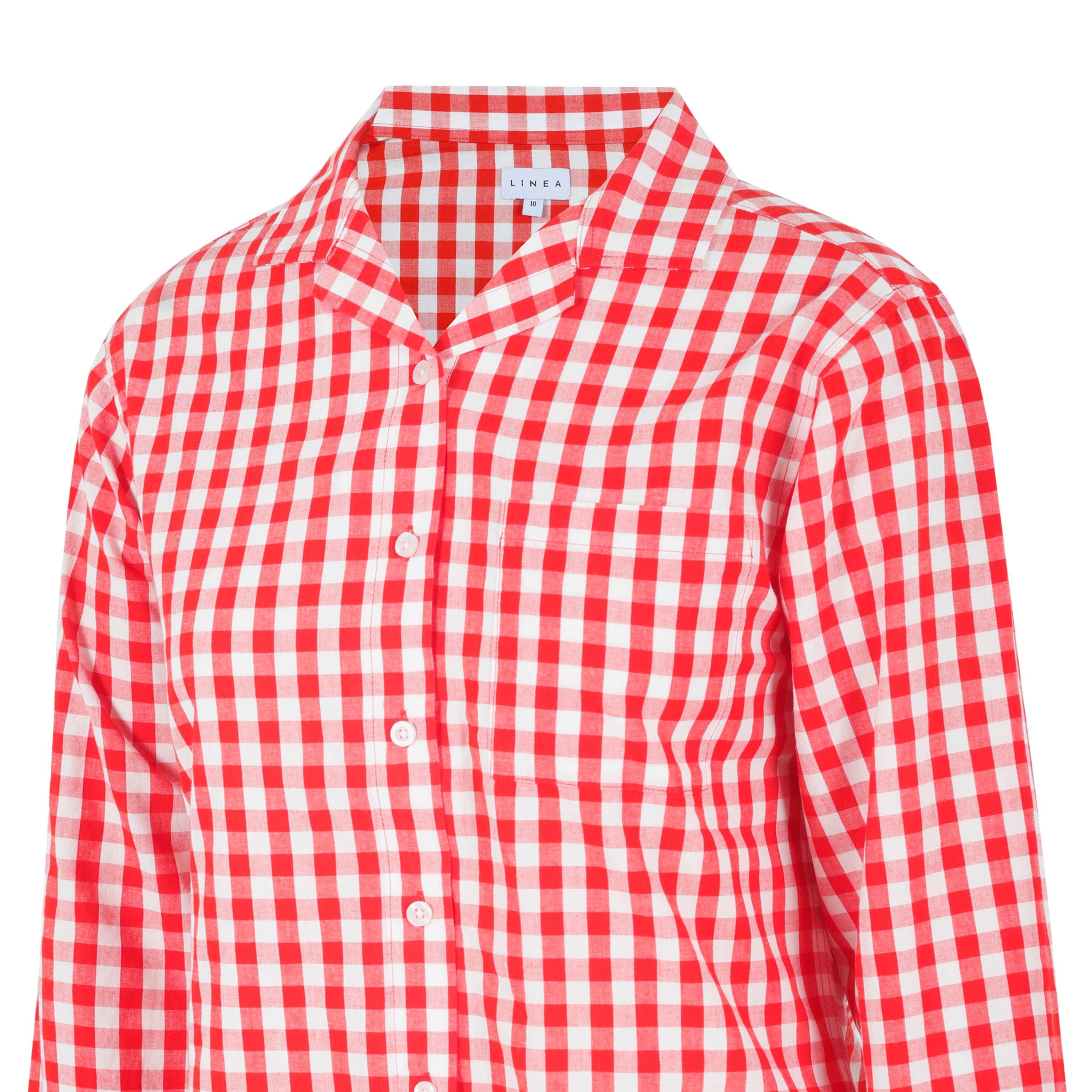 Linea LONG SLEEVE PJ SHIRT BOXY RELAXED FIT