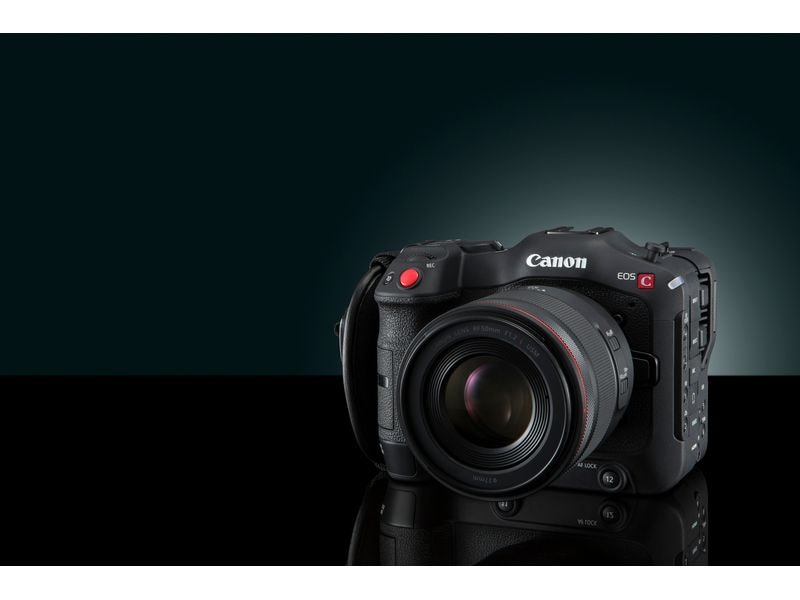 Canon Videokamera C70 4K-Camcorder mit interner 12 Bit RAW-Aufzeichnung, High Dynamic Range und AF mit Augenerkennung in einem kompakten Gehäuse
