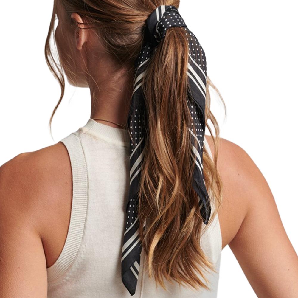 Superdry Foulard Carré Marine Femme Superdry Studios