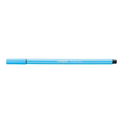 STABILO Pen 68 - Feutre pointe moyenne - bleu fluo