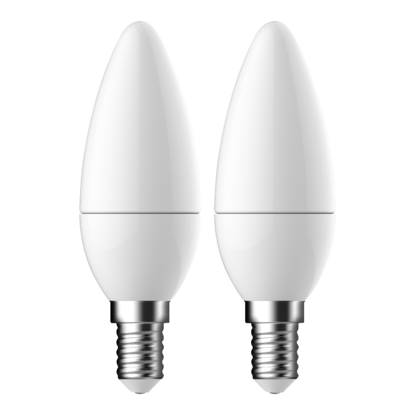 Mignonpære, LED 2-pk E14 250 lm 2,9 W
