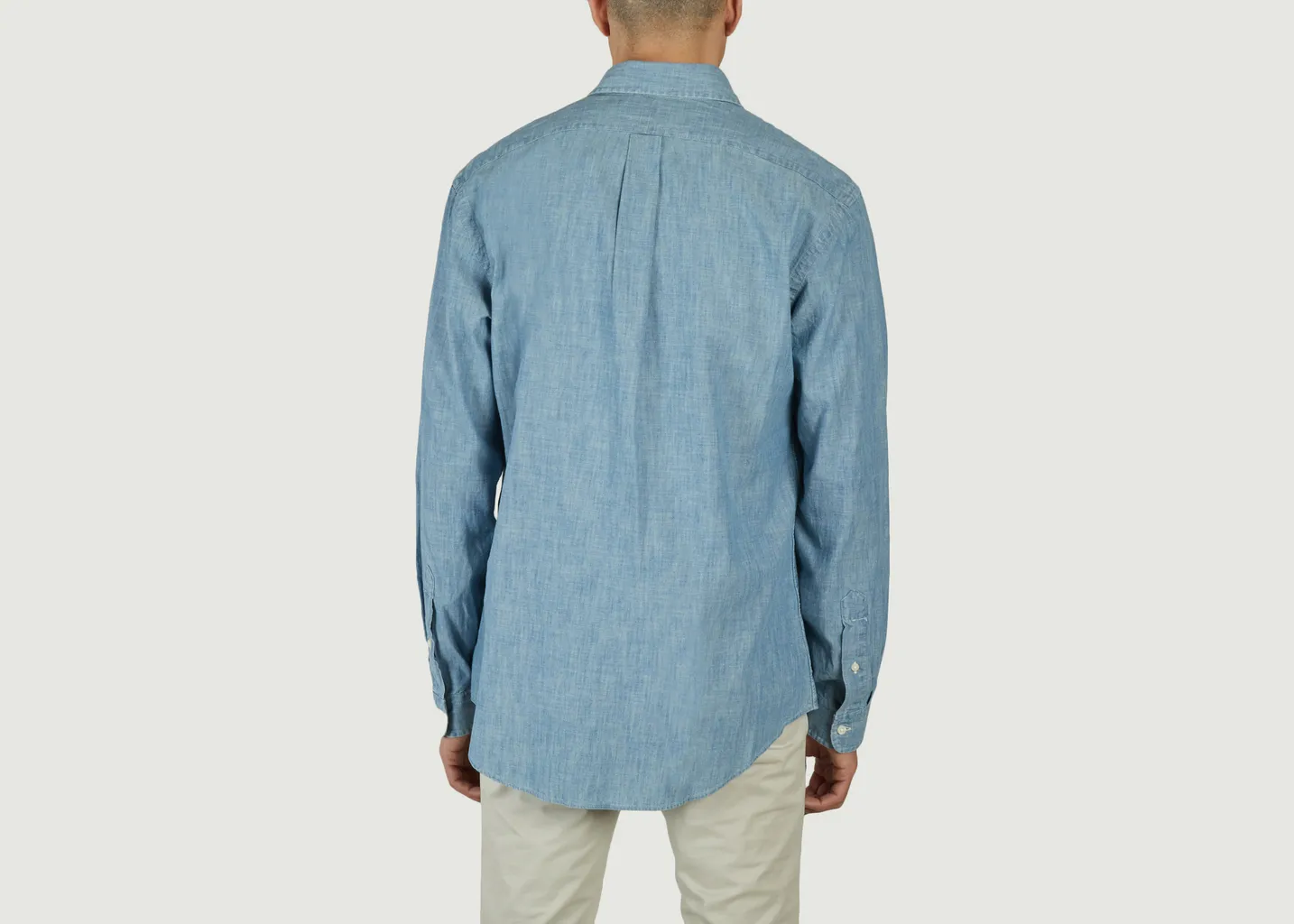 Chemise en chambray de coton custom fit Polo Ralph Lauren