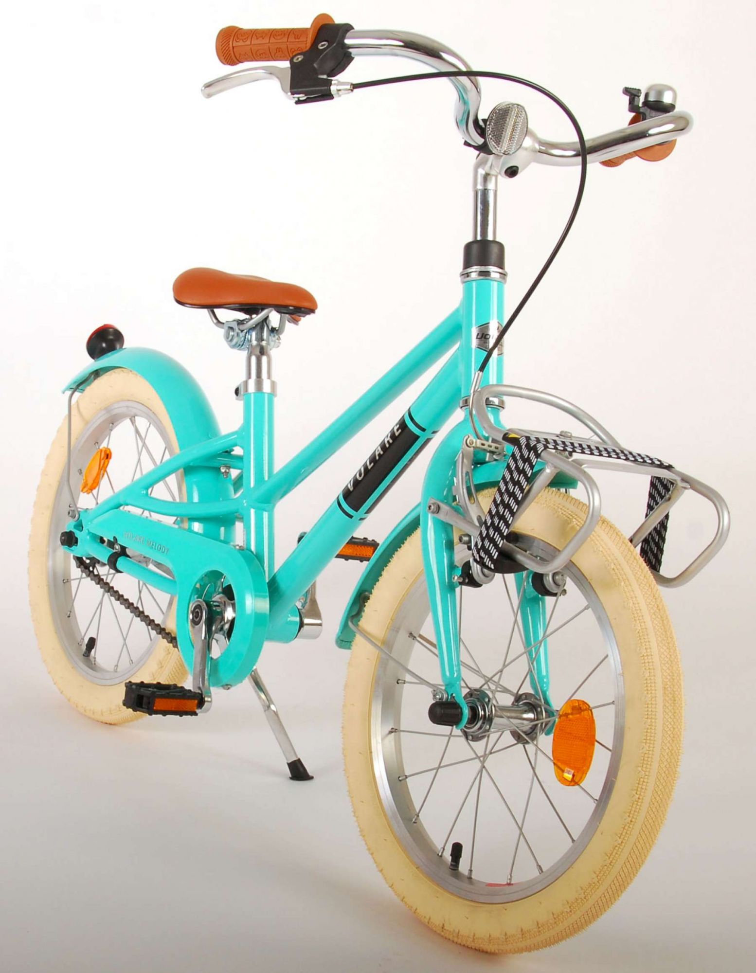 Kinderfahrrad Melody Fahrrad für Mädchen 16 Zoll Kinderrad in Türkis