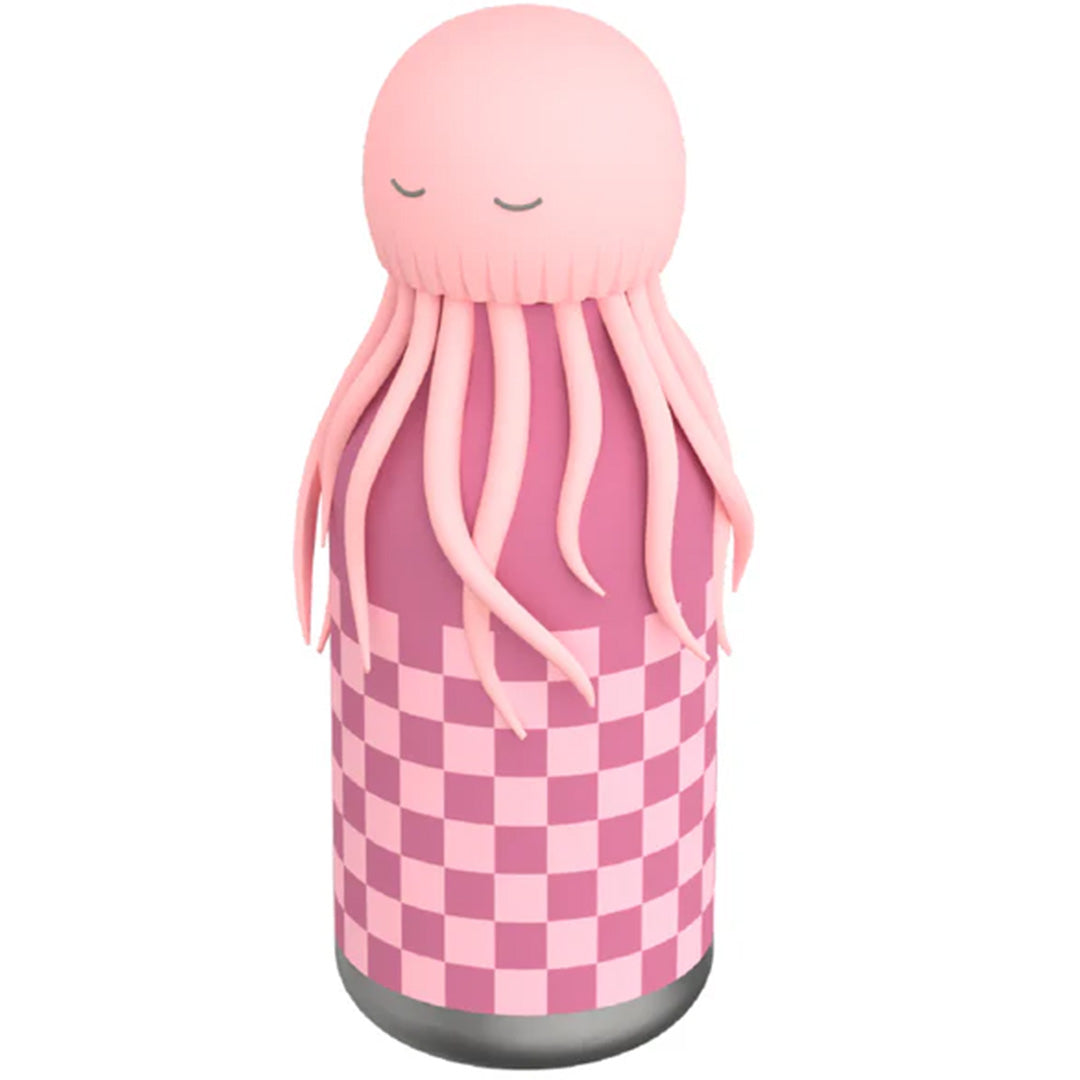 Asobu rvs drinkfles bestie - roze kwal - 460 ml