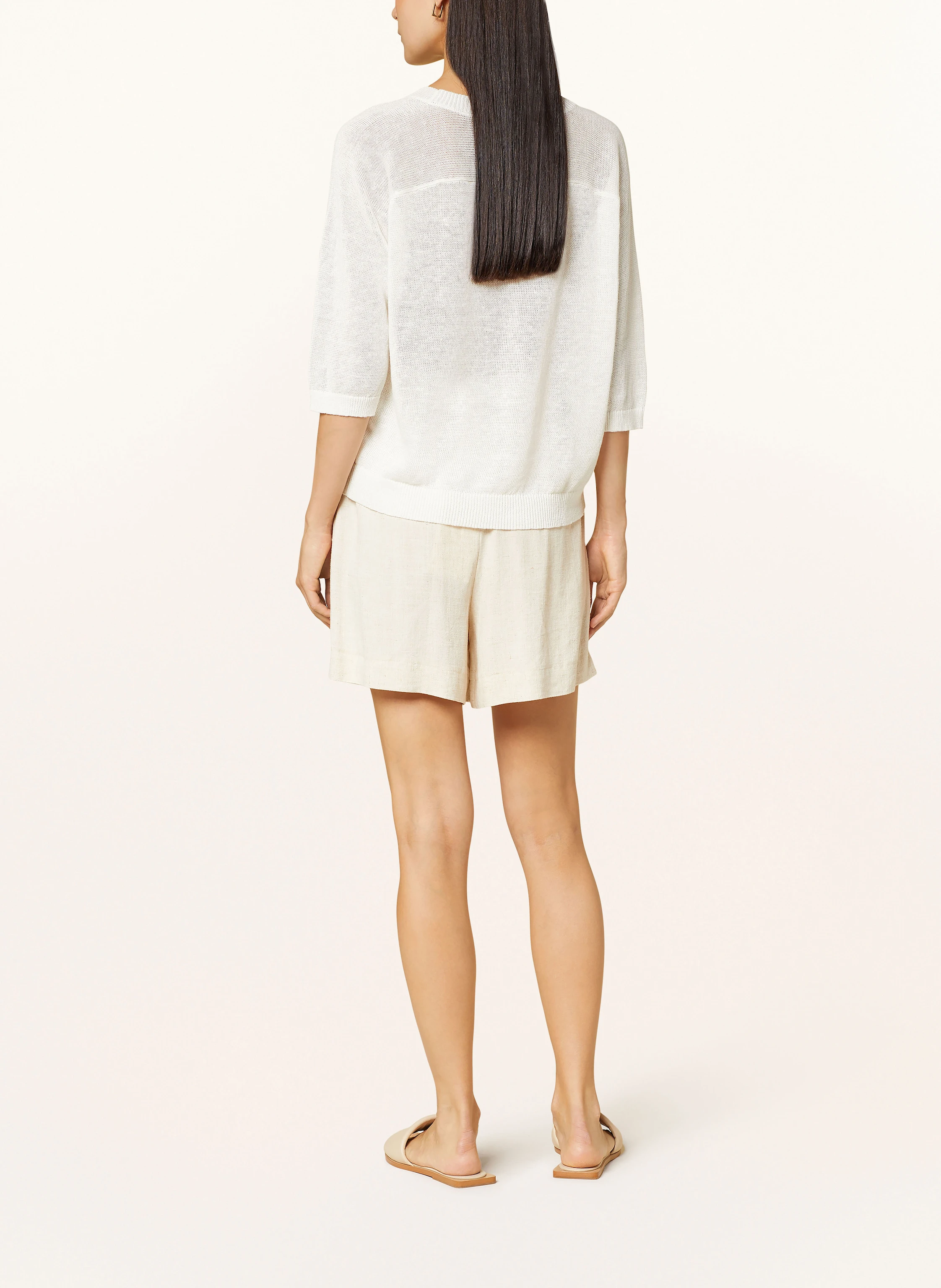 (THE MERCER) N.Y. Leinenpullover mit 3/4-Arm