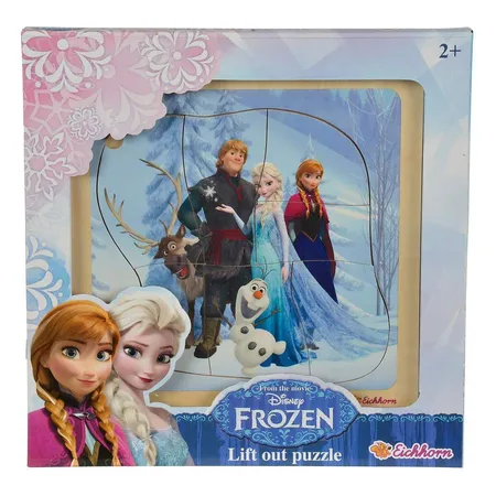 Simba Eichhorn Disney Frozen Einlegepuzzle, sortiert
