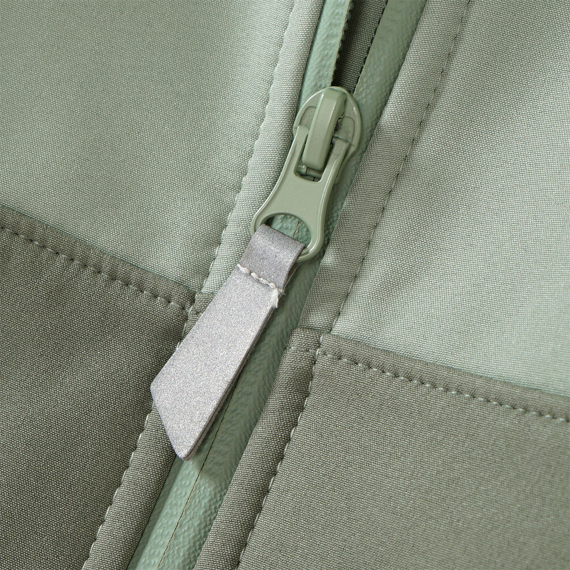 Topomini Baby Softshelljacke mit Kapuze salbei