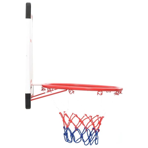 vidaXL Veggmontert basketballsett 5 stk