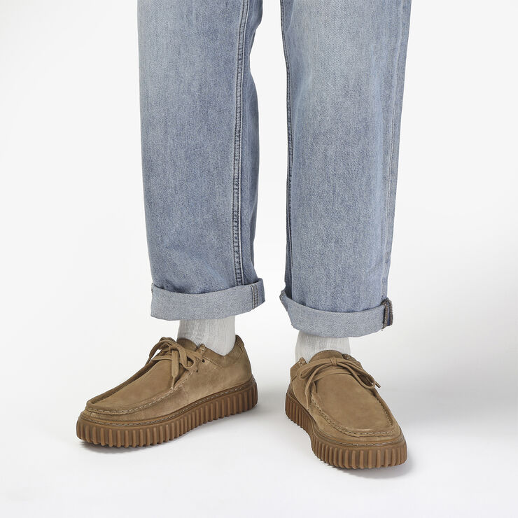 Clarks Originals Torhill Lo G Dark sand suede