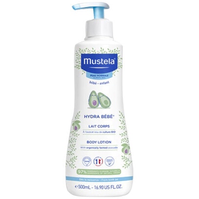 Laits corps hydratants - Avocat - Bébé - 2 x 500 ml