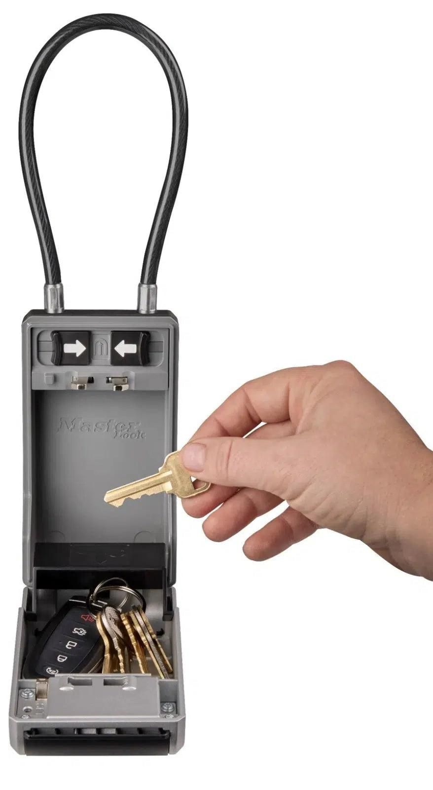 Master Lock Sleutelkluis Select Access met flexibele beugel - 5482EURD