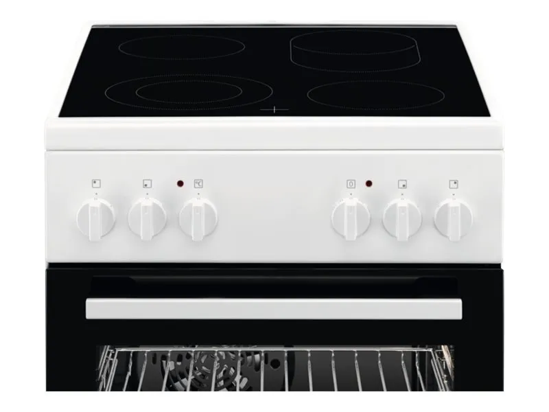 AEG CCB54081BW - Komfur - fritstående - bredde: 50 cm - dybde: 60 cm - højde: 85.8 cm - hvid