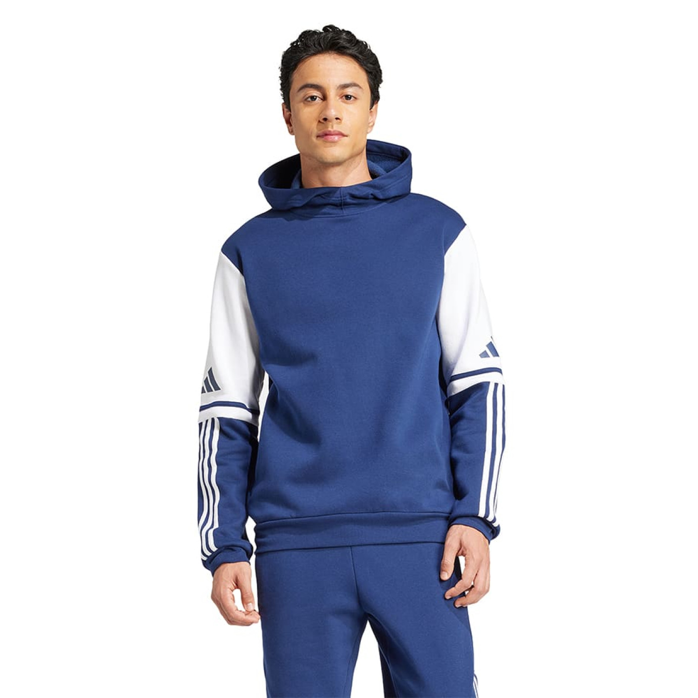 Adidas Squadra 25 Hoodie Donkerblauw Wit