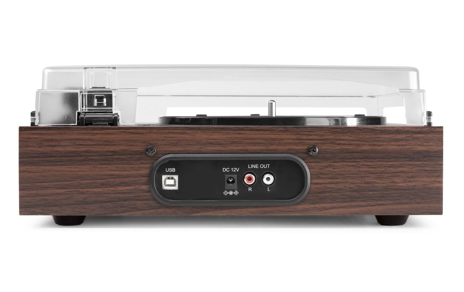 Plattenspieler mit Bluetooth RP102B BraunRetro Plattenspieler mit Bluetooth