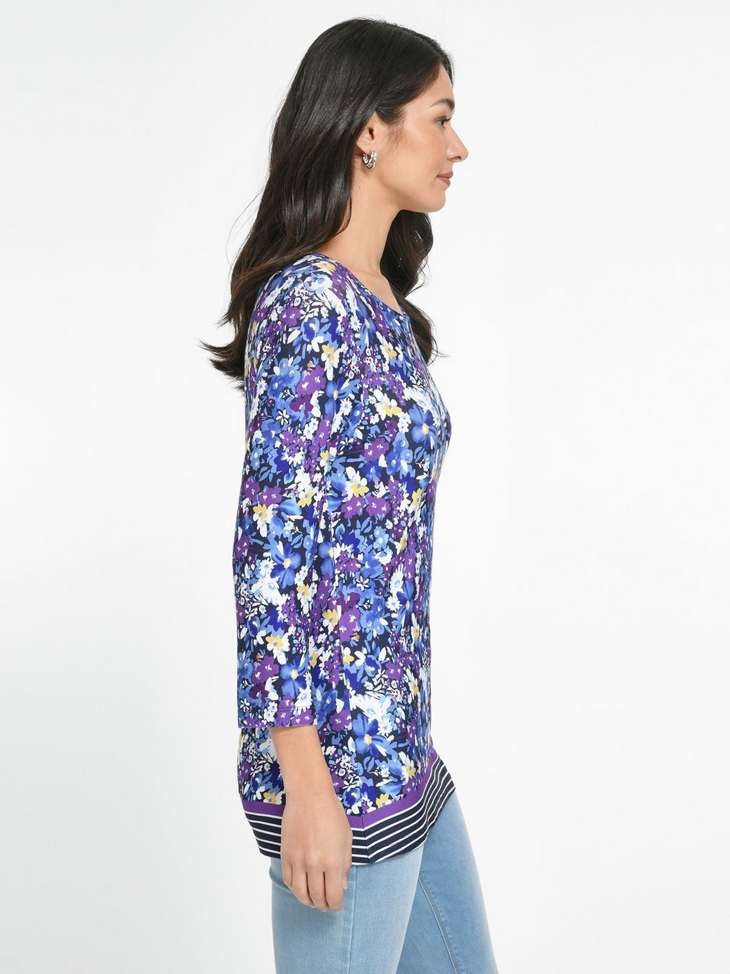 Rundhals-Shirt