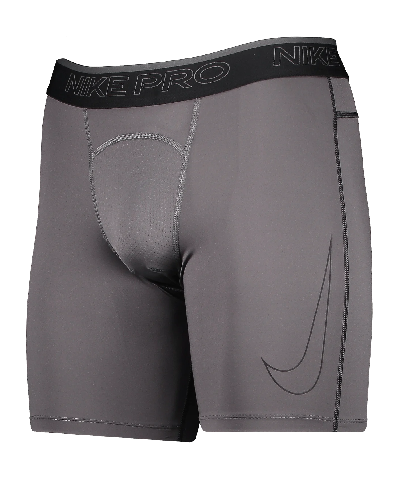 Nike Pro Short Grau Schwarz F068