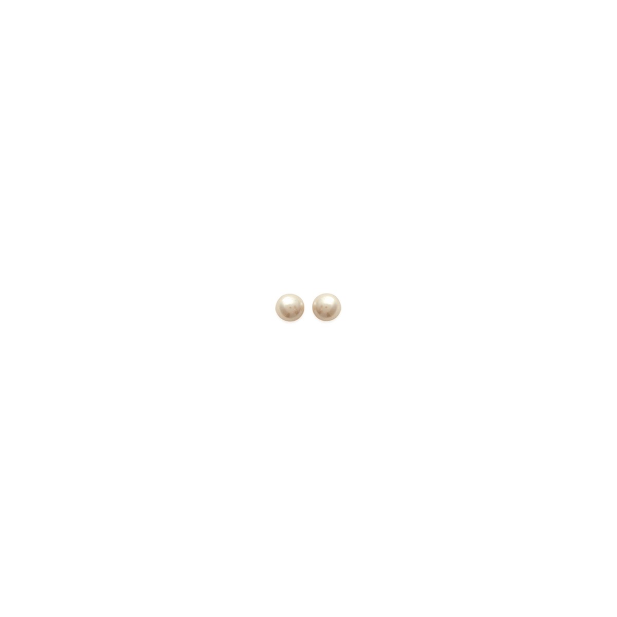 Boucles d'oreilles Brillaxis perle 8mm