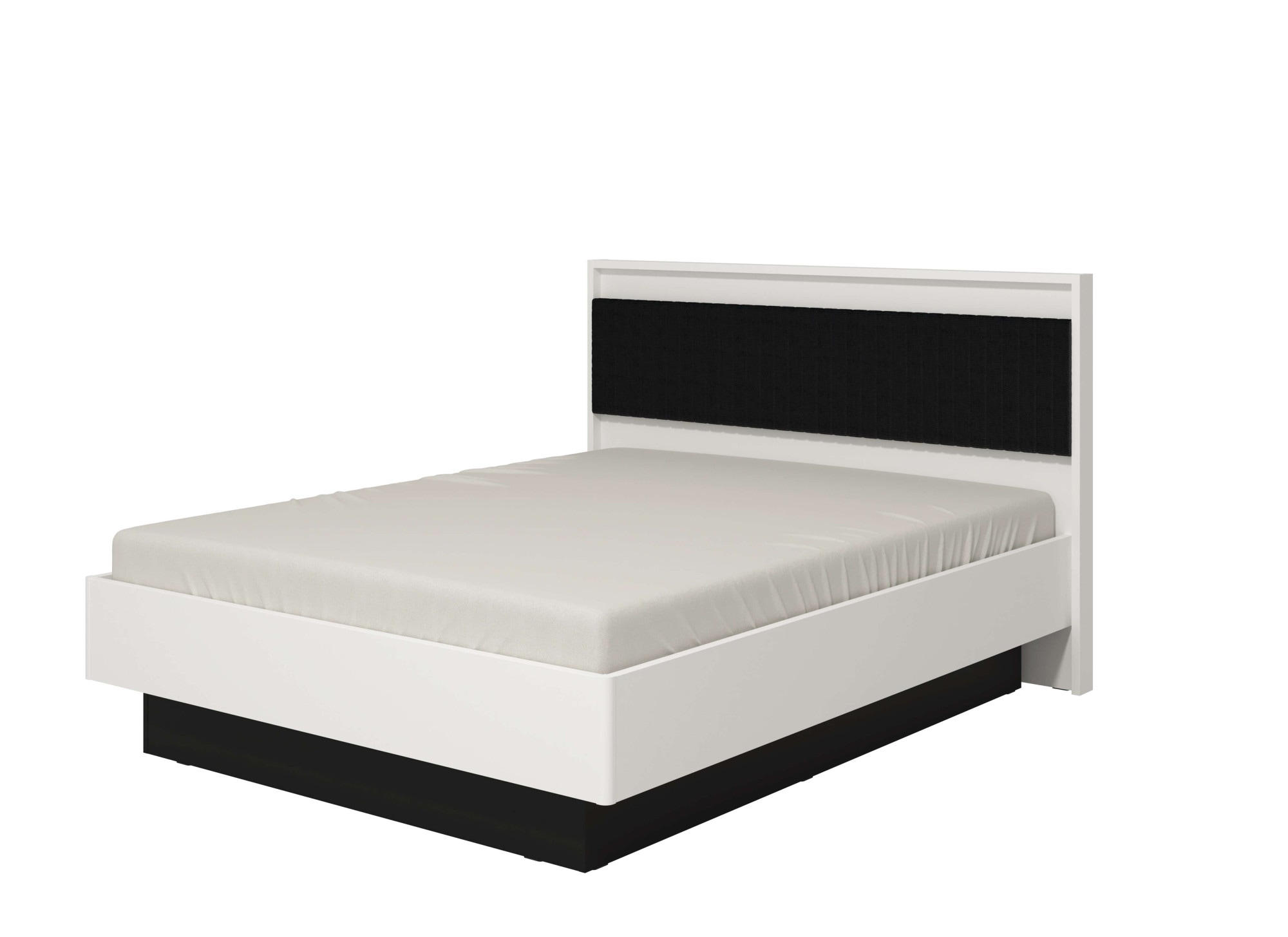 INOSIGN Bettgestell »Ascalon, gepolstertes Kopfteil, bezogen mit weichem Cordstoff« Liegeflächen 160 oder 180x200 cm, FSC® -zertifizierter Holzwerkstoff
