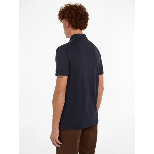 Tommy Hilfiger DC Interlock Zip Slim Polo, Desert Sky, XXL
