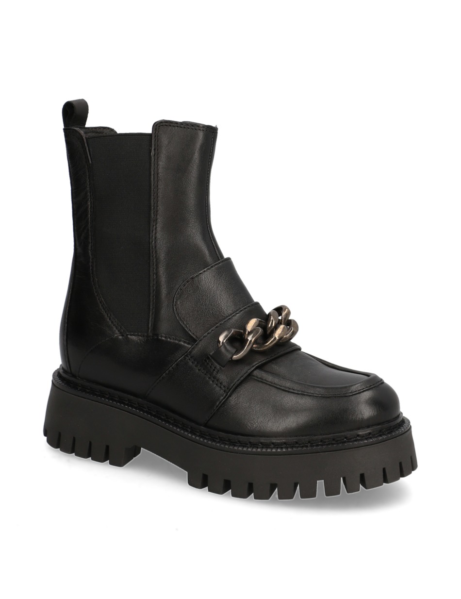Glattleder Chelsea Boot