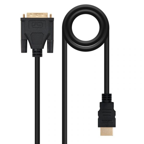 Nanocable Cabo Dvi Macho - Hdmi Macho (1,8 Mts) - 10.15.0503