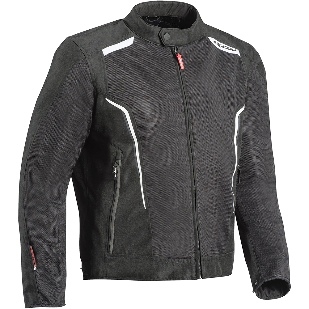 Ixon - Blouson Cool Air C Grande Taille Noir / Blanc