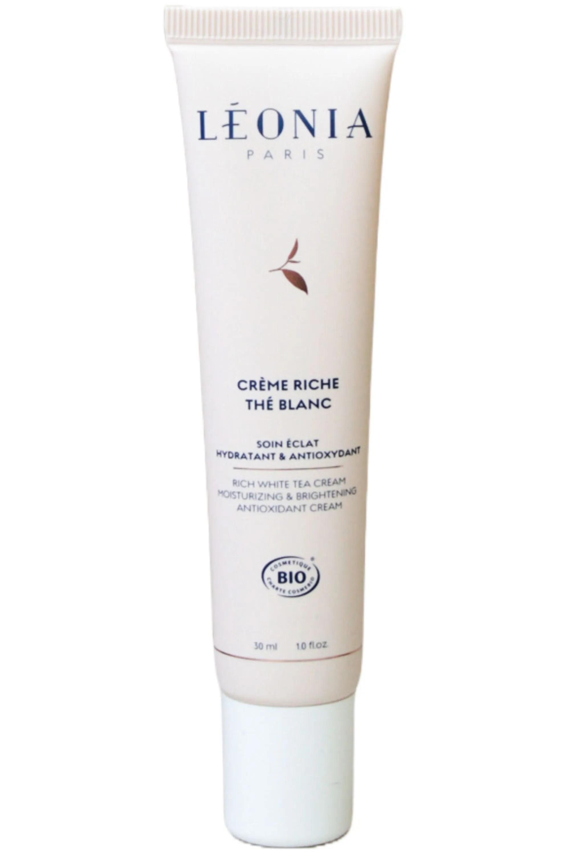 Léonia Crème riche thé blanc soin éclat hydratant & antioxydant-30 ml