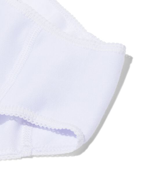 lot de 2 slips femme blanc