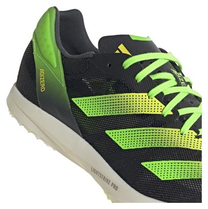 Chaussures Athlétisme adidas running adizero Aventi Noir Vert Jaune Unisex
