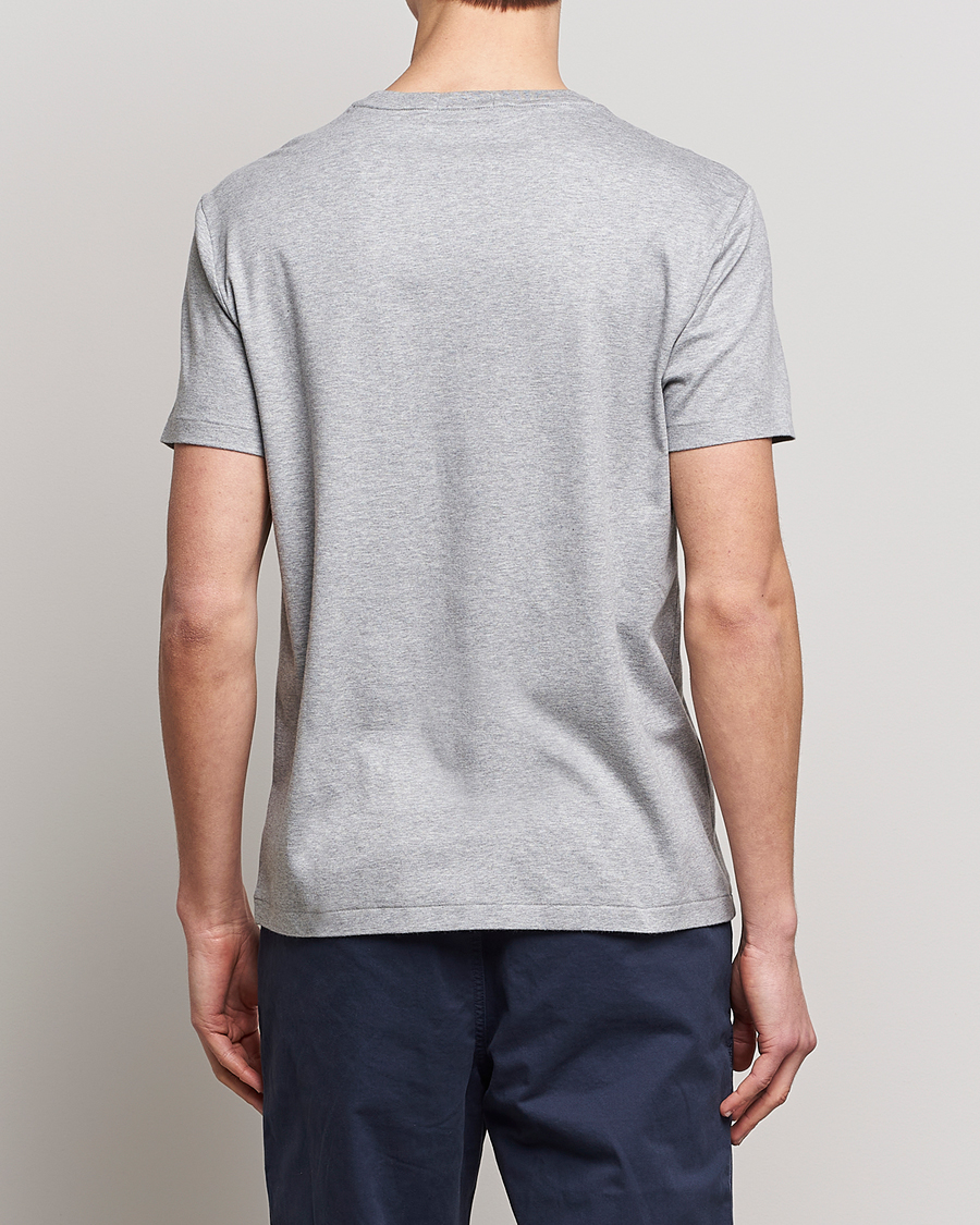 Polo Ralph Lauren Luxury Pima Cotton Crew Neck T-Shirt Andover Heather