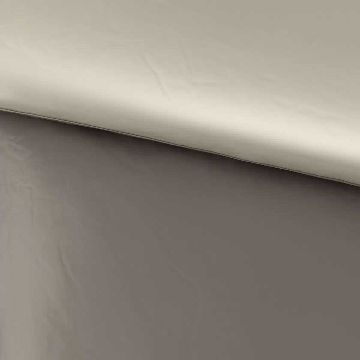 Bettwäsche-Set Satin doubleface Melissa taupe,beige