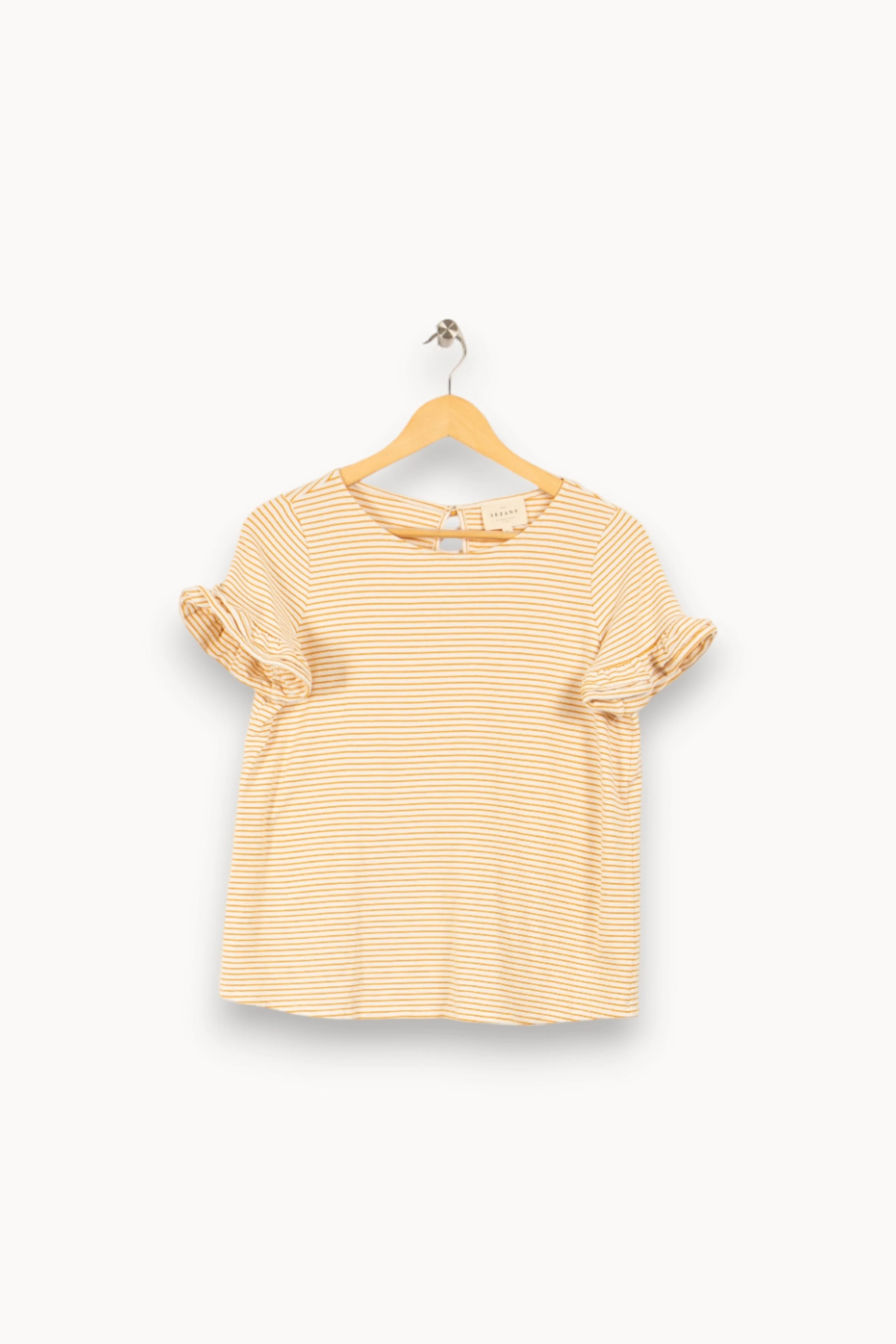 Tshirt rayé jaune | Multicolore