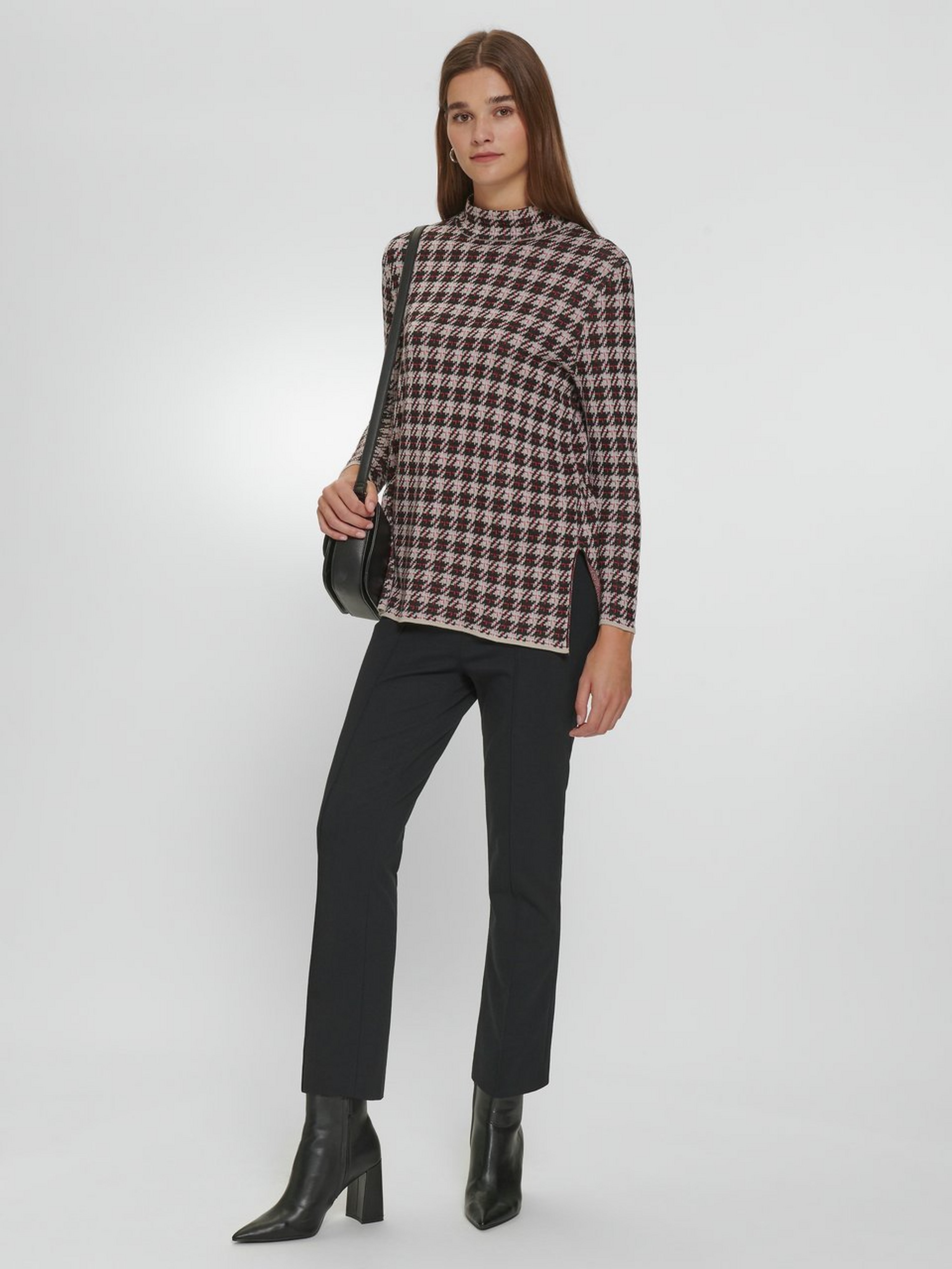 Long-Pullover aus 100% Baumwolle Supima
