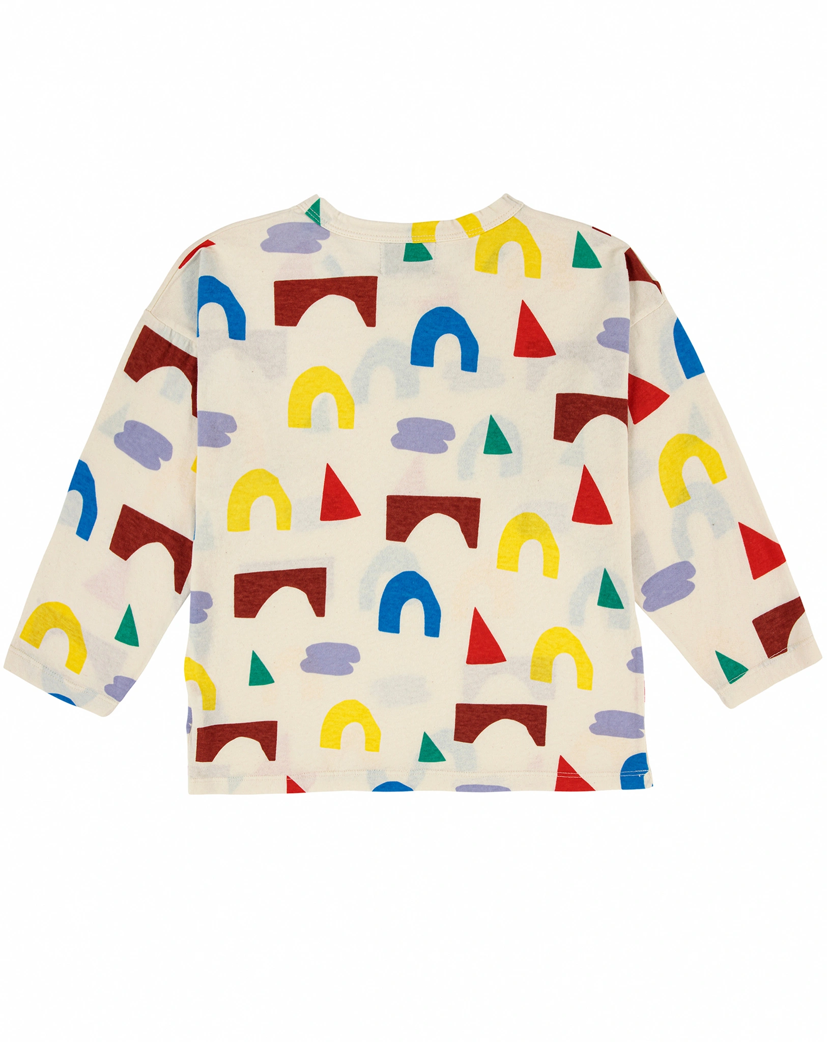 Langarmshirt PLAYFULL AOP in beige