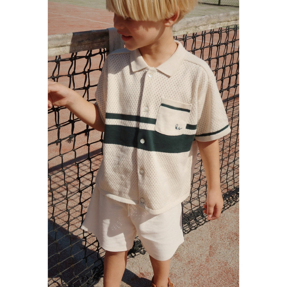 Køb Konges Sløjd Antique White Florian Shorts GOTS
