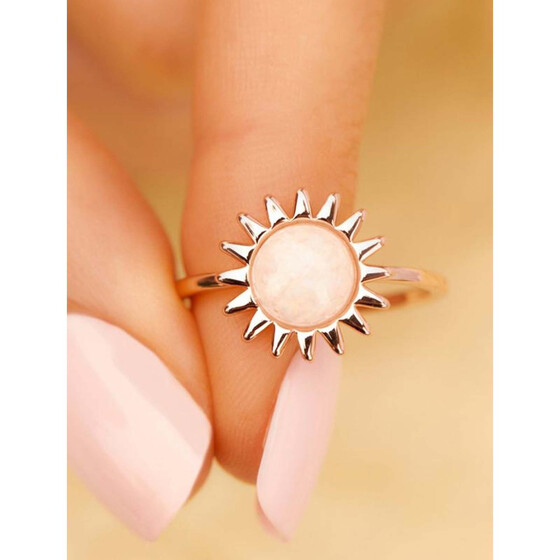 Pura Vida Sunshine Ring Silver