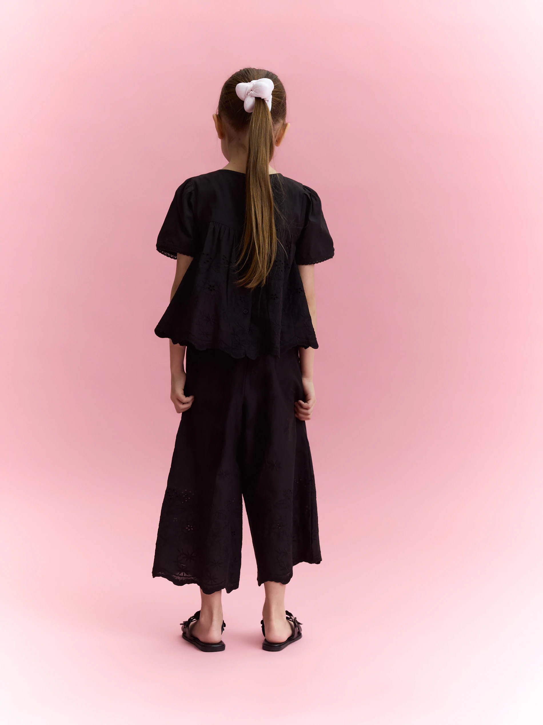 Culotte mit Stickerei
