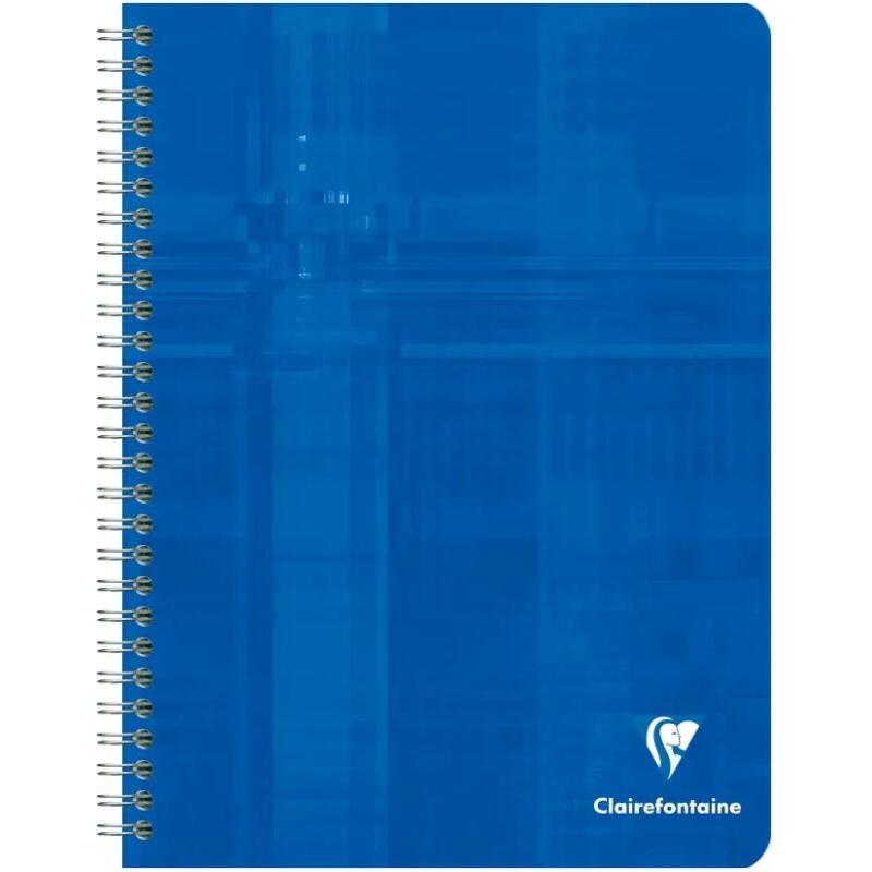 Cahier reliure intégrale 17x22 cm 120 pages grands carreaux - Assortis