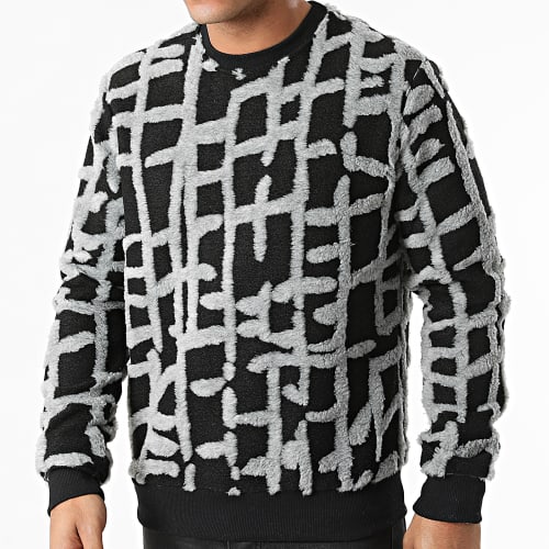 Sweat Crewneck UY748 Noir Gris