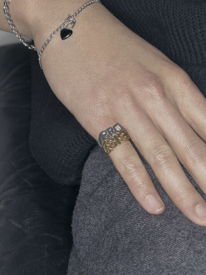 Maria Black Sis Ring Gold