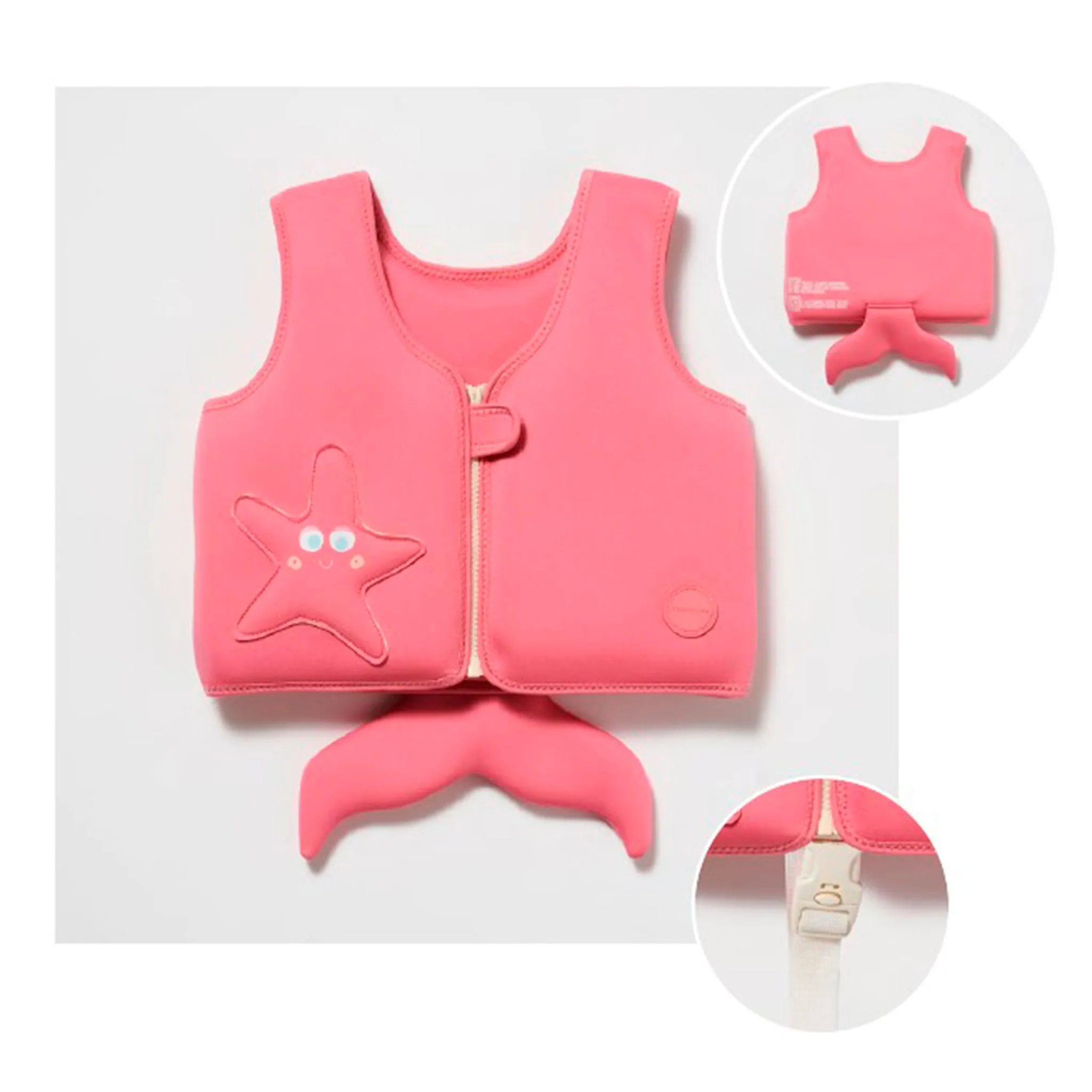Sunny Life Veste de Nage 1-2ans - Rose Ocean Treasure